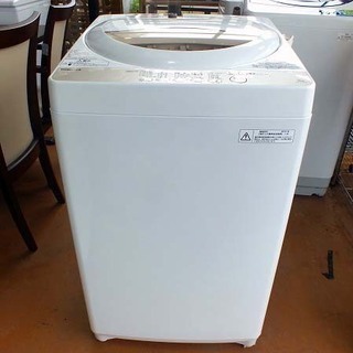【苫小牧バナナ】2016年製 東芝/TOSHIBA 5.0kg 洗濯機 AW-5G3 ホワイト系 １人暮らし向け 清掃済み