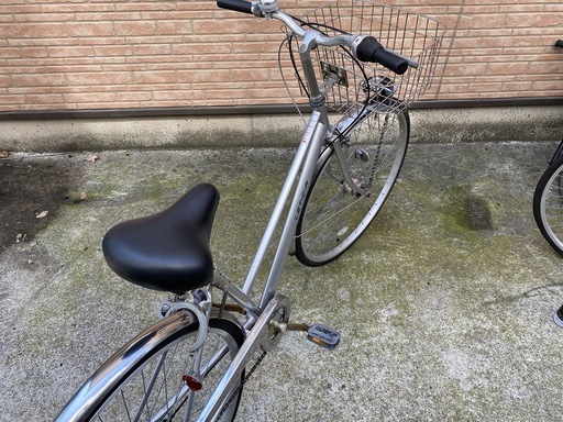 シティサイクル LETICIA 27インチ 内装5段変速 シルバー