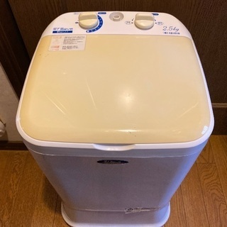 洗濯機 2.5kg 1槽式 MyWave 洗濯&脱水機
