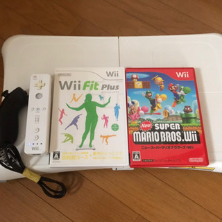 Wii Fit バランスボード& Wii Fit plusソフト他