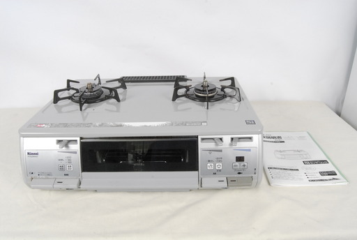 2602 Rinnai リンナイ ガステーブル RT62MHT-L 2013年製 ガスコンロ LPガス用 取扱説明書 愛知県岡崎市 直接引取可　エビス