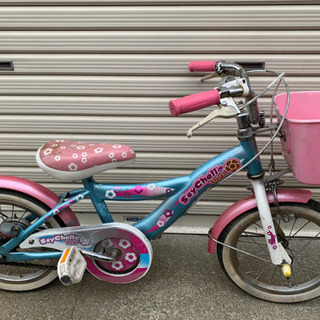 女児 自転車(5歳くらい)
