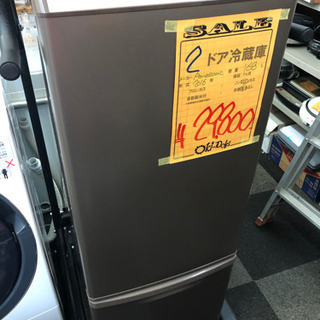 168L 2ドア冷蔵庫　Panasonic