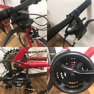 未使用 XDS T050 2020 クロスバイク RED 赤色 街乗り 通勤・通学