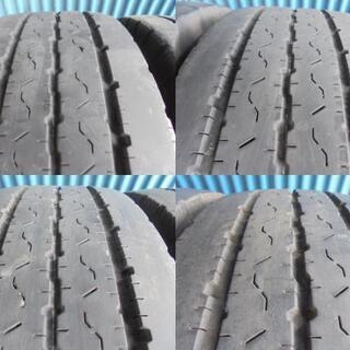 ブリヂストン DURAVIS R205 205/85R16 117/115L LT　4本 7分溝2本と6分溝2本
