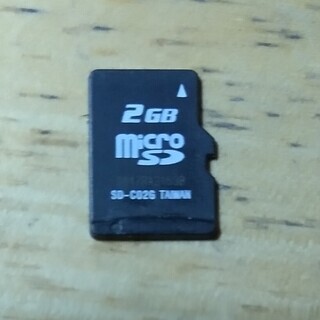 MicroSDメモリー2GB