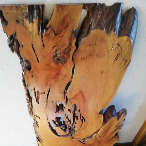 樹種不明 天然木 無垢材 一枚板