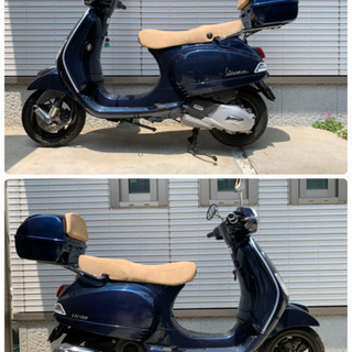 低走行・高年式】2018年式 ベスパLX 125cc i-getエンジン ※転倒