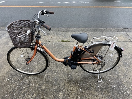 大阪府以内無料発送 Panasonic 8.9AH 電動アシスト自転車W60