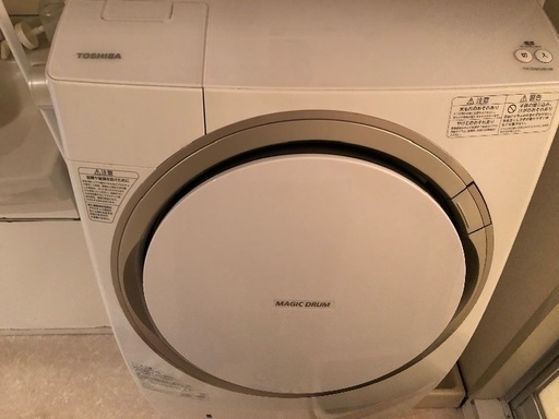 ドラム式洗濯機　東芝2014年製　TW- Z96X2ML-W
