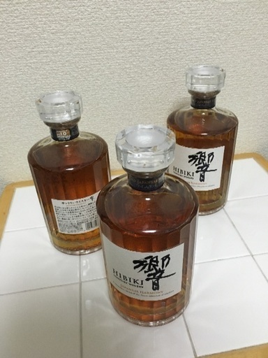 ウイスキー 3本SET．サントリー ' 響 ,