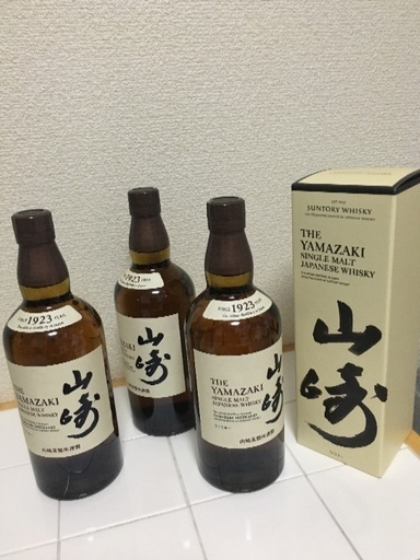 ウイスキー 3本SET.サントリー ' 山崎 , ウイスキー 3本SET.サントリー ' 山崎 ,