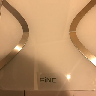 新品未使用　FiNC 体重組成計　スマホ連携機能