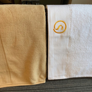 高級ホテルで使う高品質のバスタオル。
