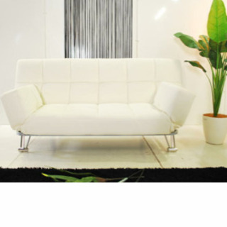 札幌★今日限定　オシャレ　ホワイトソファーベッド！ 