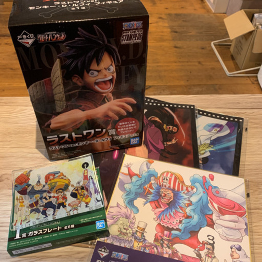 一番くじワンピースラストワン賞 Naoto 渡辺通のフィギュアの中古あげます 譲ります ジモティーで不用品の処分