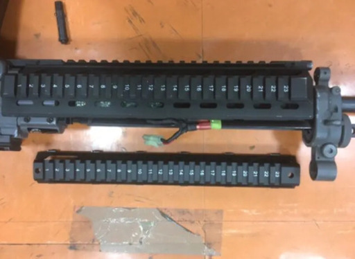 東京マルイ SIG551 EBRストックRAS レールハンドカード マウント