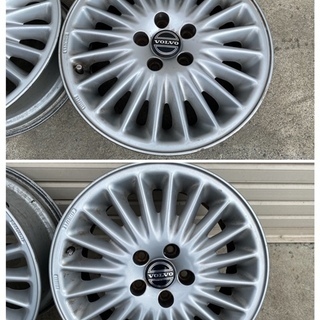 格安】ボルボ V70 純正ホイール 16×6.5J +43 108×5H 4本セット 【公式