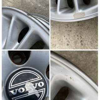 タイヤ、ホイール 【格安】ボルボ V70 純正ホイール 16×6.5J +43 108×5H