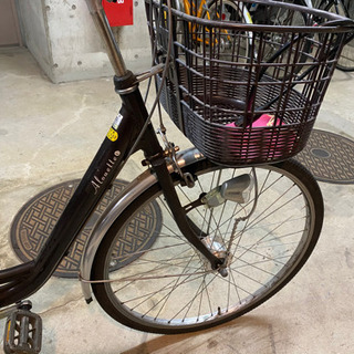 直接つ引渡し】アルエット U 自転車 26インチ あさひ ブラウン ママチャリ