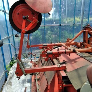 値下げ激安！ヤンマー純正ロータリマルチ貼り機 ニンニクその他