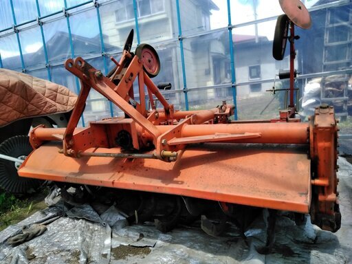 値下げ激安！ヤンマー純正ロータリマルチ貼り機　ニンニクその他野菜栽培にどうぞ！ 値下げ激安！ヤンマー純正ロータリマルチ貼り機 ニンニクその他野菜