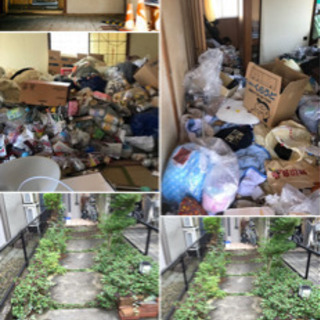 ごみ屋敷の片付け代行、袋詰め作業、仕分け - 仙台市