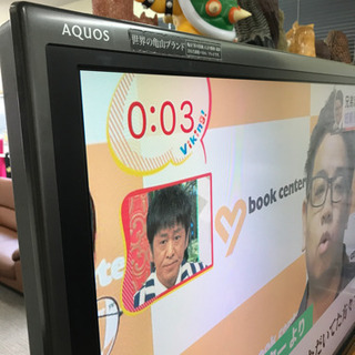 液晶テレビ、2010年、46インチ、シャープ、リモコンあります^ - ^