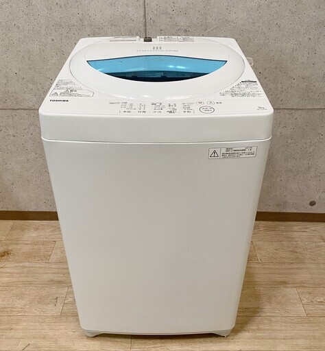 K6*5 東芝 全自動洗濯機 5.0kg AW-5G5 17年製