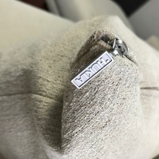 【お値下げしました！】HUKLA 3人がけソファ クッション付き