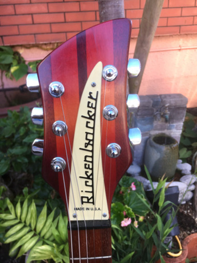 希少レフティ Rickenbackerスタイル エレキギター 青 Rickenbacker