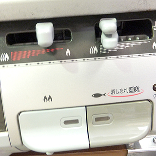 ☆RINNAI/リンナイ☆LPガス ガステーブル KGE-M661VFS(SL) 左強火力 USED