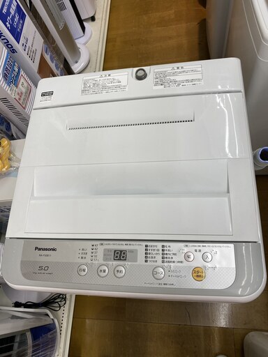 【安心・安全の1年保証】Panasonicの洗濯機あります！！