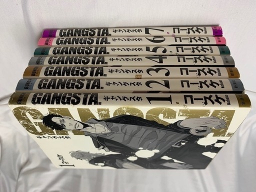 7冊セット Gangsta ギャングスタ 巻本屋さんで4 281円 大和田三一郎 勝どきのマンガ コミック アニメの中古あげます 譲ります ジモティーで不用品の処分