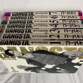 【7冊セット】GANGSTA. ギャングスタ①②③④⑤⑥⑦巻　本...