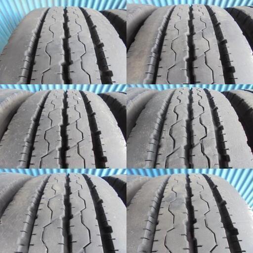 ブリヂストン DURAVIS R205 195/85R16 114/112L LT 6本 8~9分溝