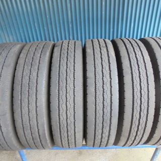 BS DURAVIS R205 195/85R16 114/112L LT 6本 8～9分溝