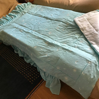 シングルベッド用の可愛い寝具(未使用)売ります