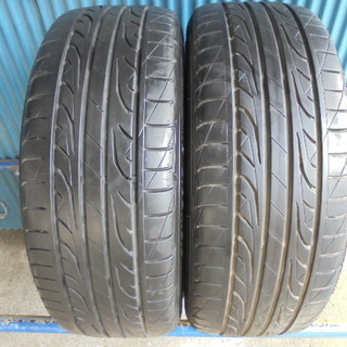 ダンロップ LEMANS LM704 215/45R17 2本 9.5分溝 程度良好