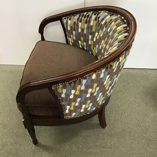 【県外発送あり】　高級マルニ　リメイクアームチェア