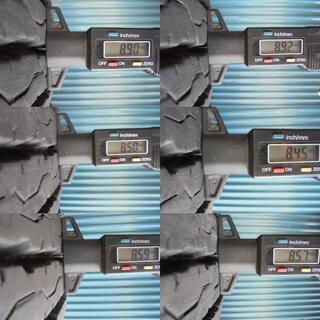 ブリヂストン DURAVIS R205 205/80R17.5 120/118L LT　6本 9分溝2本と8～9分溝4本