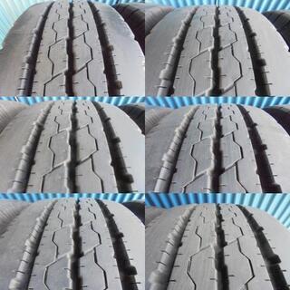 ブリヂストン DURAVIS R205 205/70R17.5 115/113L LT 6本 9分溝 程度 ...