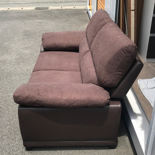 ニトリ2人掛けソファ　コウテイ2 ダークブラウン ニトリ2人掛けソファ コウテイ2 ダークブラウン ニトリ2人掛け