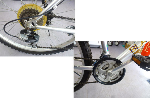 26インチ マウンテンバイク BLACK THUNDER TEAM 5クロスバイク サイズ