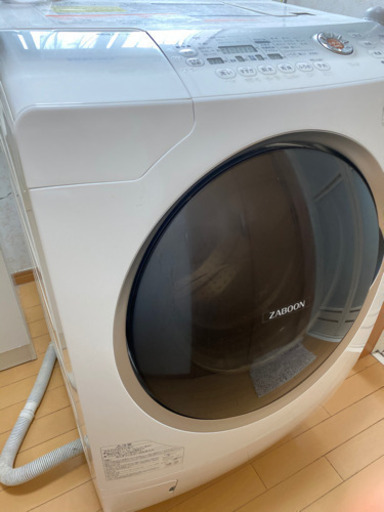 再出品！　TOSHIBA　東芝 ドラム 式 洗濯機  ZABOON( ザブーン)　グランホワイト【洗濯9.0kg/乾燥5.0kg】