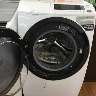 安心の12ヶ月保証付！！【HITACHI（日立）】ﾄﾞﾗﾑ式洗濯機売ります！