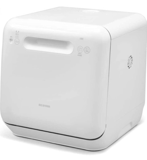 お譲り先決まりました【2020年購入 使用期間3ヶ月半】アイリスオーヤマ 食洗機 食器洗い乾燥機 工事不要 コンパクト 上下ノズル洗浄  ホワイト ISHT-5000-W