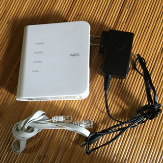 【美品】Wi-Fiルーター NEC Aterm WF1200CR