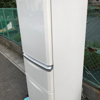 新規受付終了】2011年製 三菱 3ドア 冷凍冷蔵庫 MR-C3...