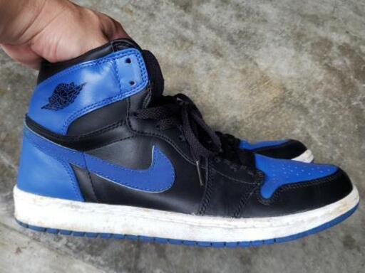 【終了】AIR JORDAN 1　青黒　28cm